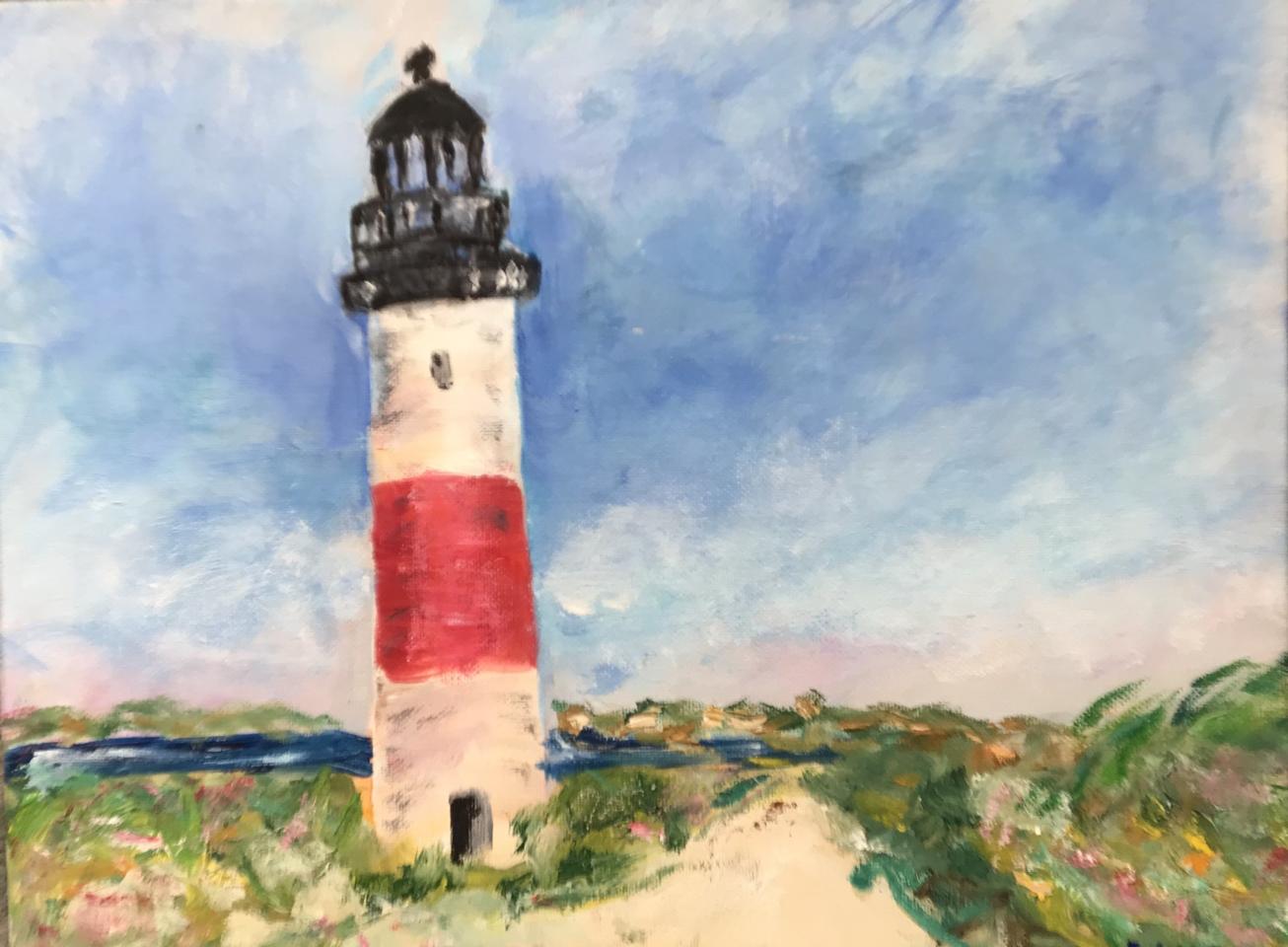 Martha R. Lang - Seascapes - Lighthouse 