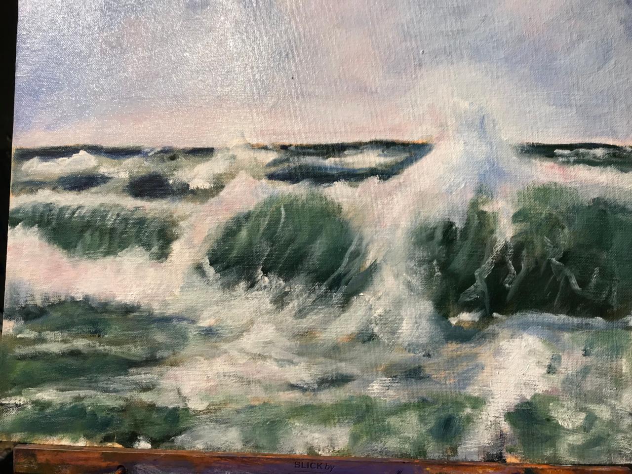 Martha R. Lang - Seascapes - Waves 