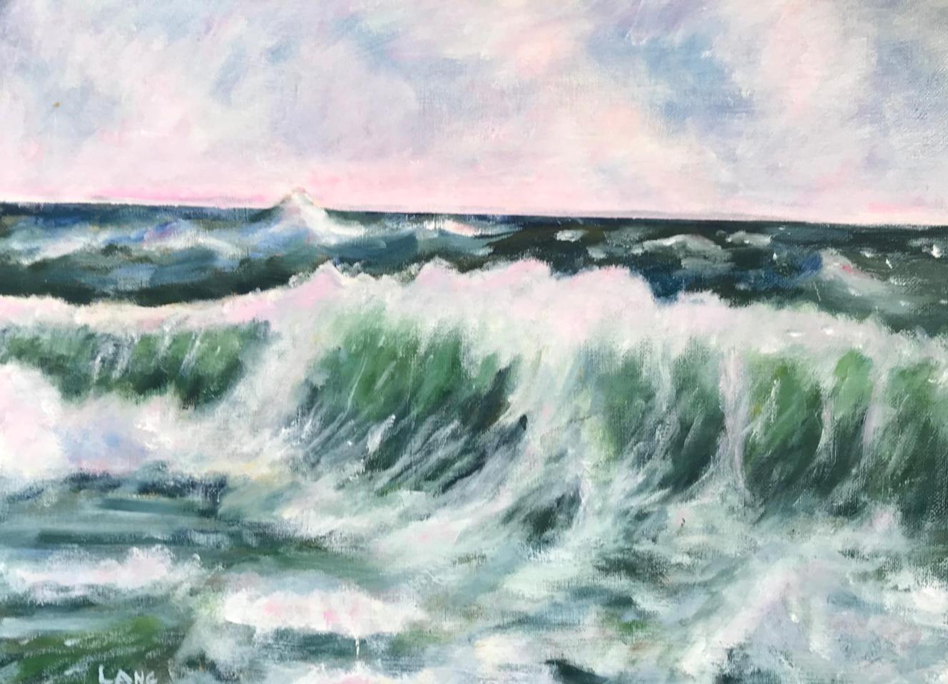 Martha R. Lang - Seascapes - Wave 