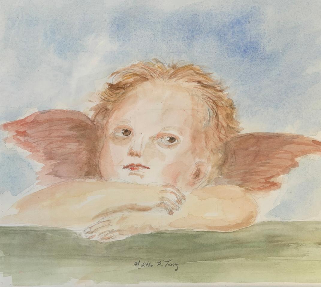 Martha R. Lang - Watercolors - Little Angel