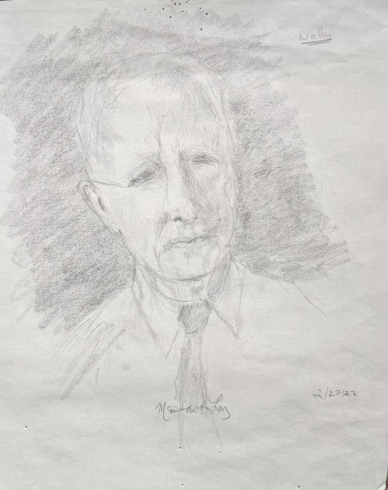 Martha R. Lang - Sketches - Wally
