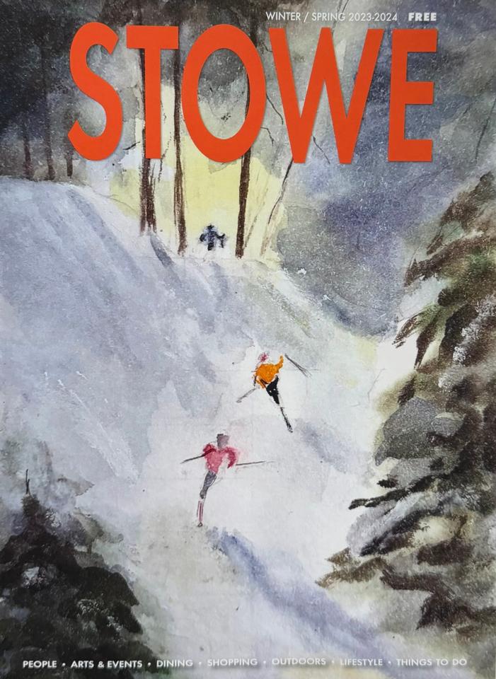 Martha R. Lang - Watercolors - Stowe Reporter